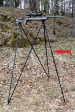 SINGEL LEG STYX ELITE + ( gummiertes fnftes zustzliches Standbein fr Styx Elite +)
