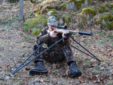 VIPER-FLEX STYX PRO CARBON + (hhenverstellbarer Carbon Schiestock)