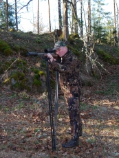 VIPER-FLEX STYX PRO CARBON + (hhenverstellbarer Carbon Schiestock)